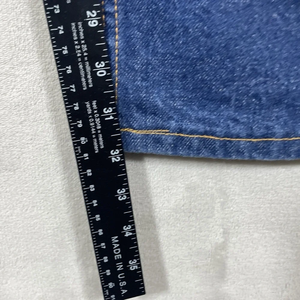Vtg Levis Orange Tab 517 Jeans Mens 46x32 (fit 44x32) Bootcut USA 90s DARK Wash